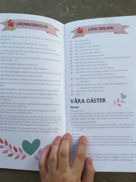 bröllopsprogram låtar